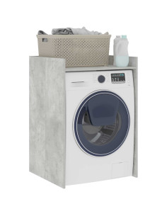 Mobiletto per lavatrice Calcestruzzo 67,5 x 62 x 97 cm 2
