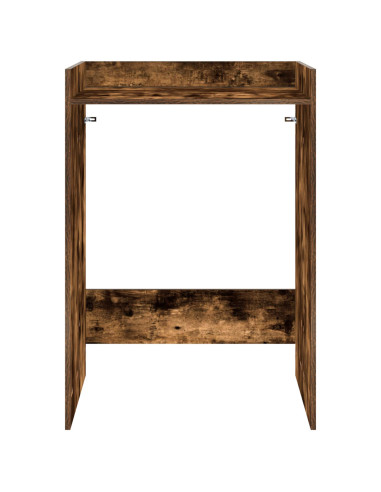 Mobiletto per lavatrice Rovere fumé 67,5 x 62 x 97 cm