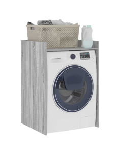 Mobiletto per lavatrice Grigio Sonoma 67,5 x 62 x 97 cm 2