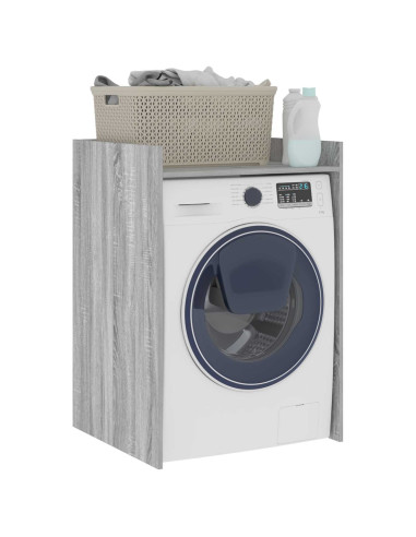 Mobiletto per lavatrice Grigio Sonoma 67,5 x 62 x 97 cm