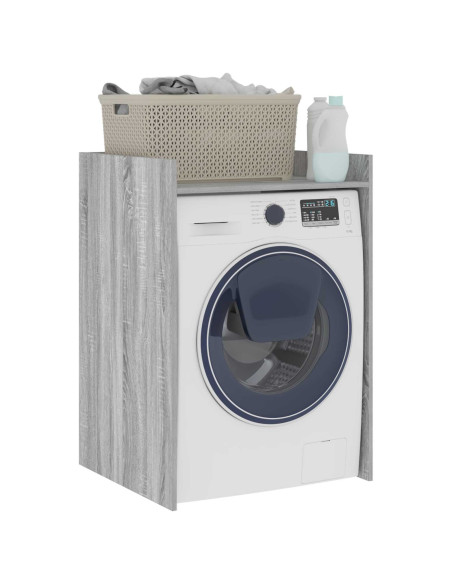 Mobiletto per lavatrice Grigio Sonoma 67,5 x 62 x 97 cm