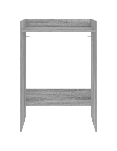 Mobiletto per lavatrice Grigio Sonoma 67,5 x 62 x 97 cm
