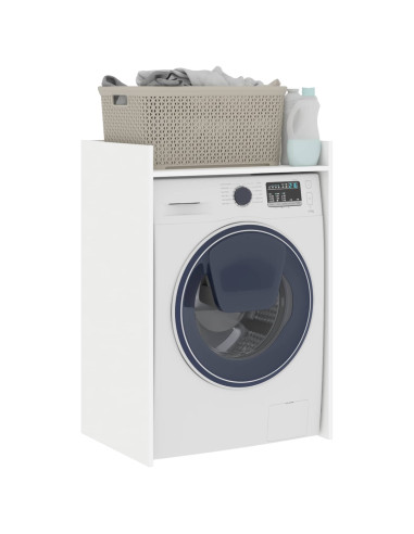 Mobiletto per lavatrice Bianco 67,5 x 48 x 97 cm