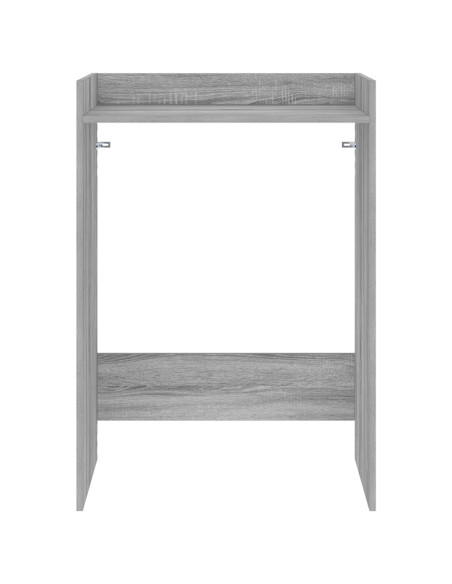 Mobiletto per lavatrice Grigio Sonoma 67,5 x 48 x 97 cm