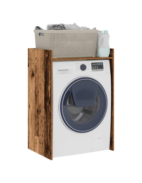 Mobiletto per lavatrice Legno vecchio 67,5 x 48 x 97 cm