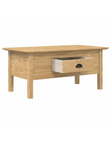 Tavolino da salotto BODO Marrone miele 100 x 55 x 45,8 cm