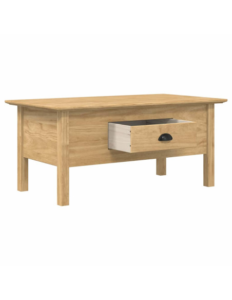 Tavolino da salotto BODO Marrone miele 100 x 55 x 45,8 cm