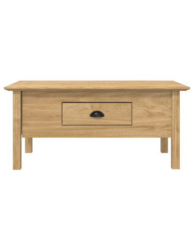 Tavolino da salotto BODO Marrone miele 100 x 55 x 45,8 cm