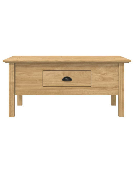 Tavolino da salotto BODO Marrone miele 100 x 55 x 45,8 cm