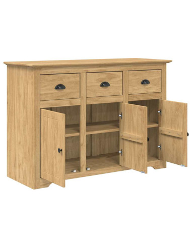 Credenza con cassetto BODO Marrone miele 115,5 x 44 x 80 cm