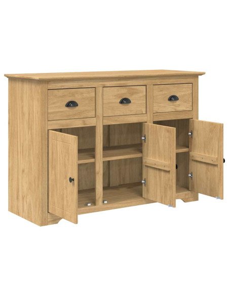 Credenza con cassetto BODO Marrone miele 115,5 x 44 x 80 cm