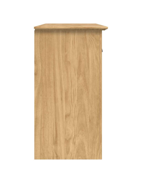 Credenza con cassetto BODO Marrone miele 115,5 x 44 x 80 cm