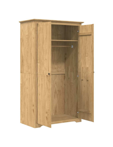Guardaroba con porta BODO Marrone miele 53,5 x 99 x 173 cm