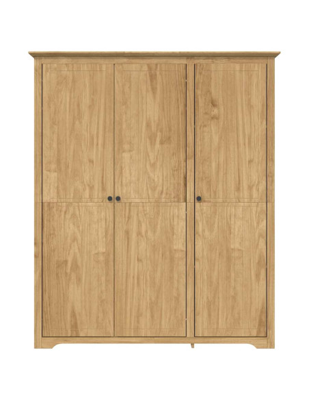 Guardaroba con porta BODO Marrone miele 146 x 53,5 x 173 cm