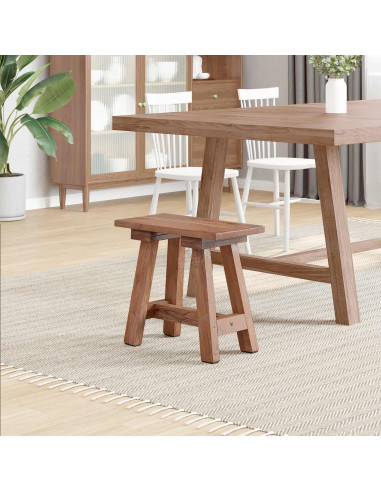 panchina Naturale 50,5 x 25 x 47,5 cm Legno massello di mogano