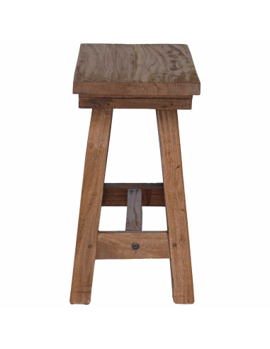 panchina Naturale 50,5 x 25 x 47,5 cm Legno massello di mogano