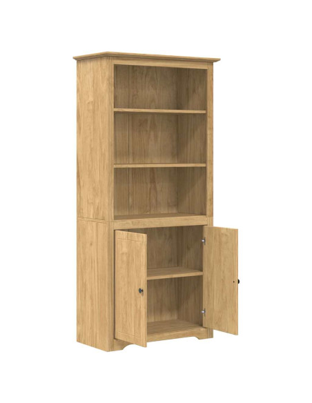 Libreria BODO Marrone miele 82 x 40 x 173 cm Legno multistrato