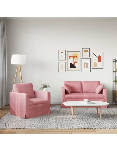 Divano 2 pcs Rosa