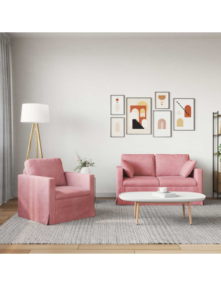 Divano 2 pcs Rosa