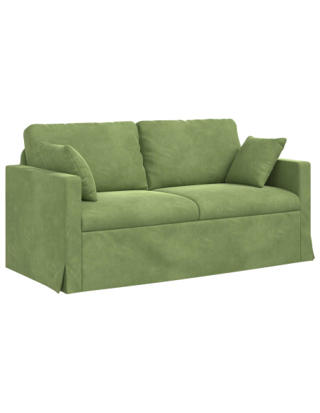 Divano 2 pcs Verde chiaro