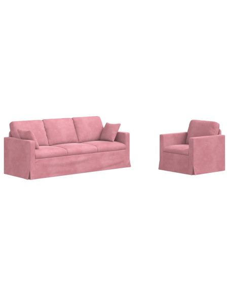 Divano 2 pcs Rosa