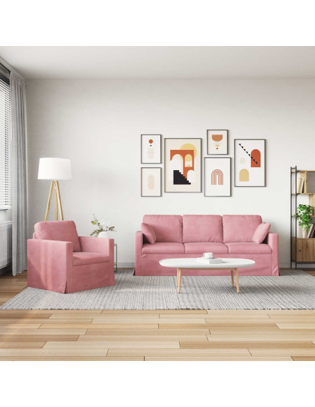Divano 2 pcs Rosa