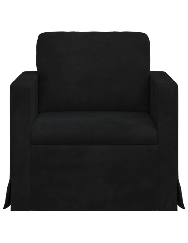 Divano Nero Dimensioni complessive: 78 x 78 x 80 cm (L x P x A)