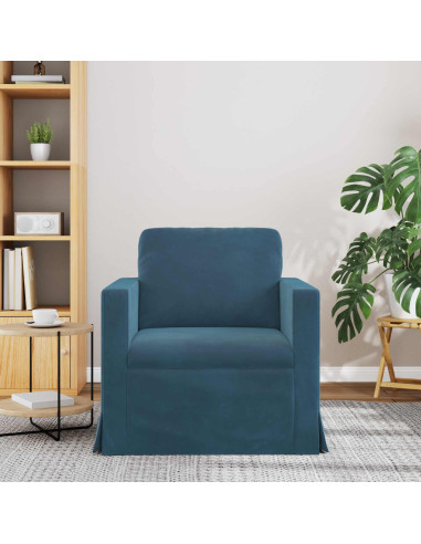 Divano Blu Dimensioni complessive: 78 x 78 x 80 cm (L x P x A)