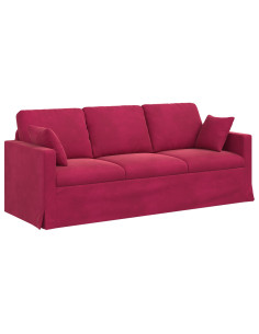 Divano Rosso Vino 2