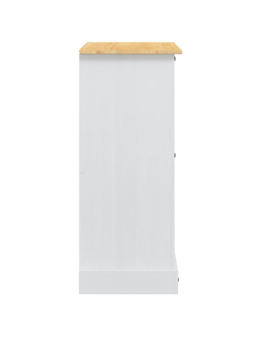 Cassapanche di stoccaggio con cassetto Bianco 92 x 48 x 114 cm