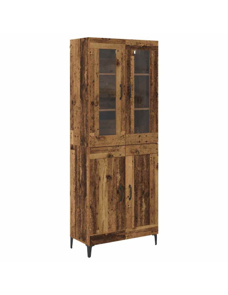 Credenza Legno vecchio 69,5 x 34 x 180 cm Legno multistrato