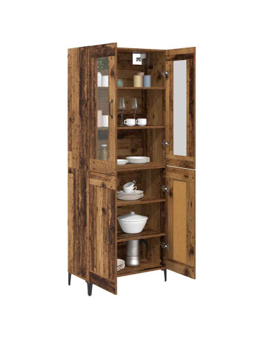 Credenza Legno vecchio 69,5 x 34 x 180 cm Legno multistrato