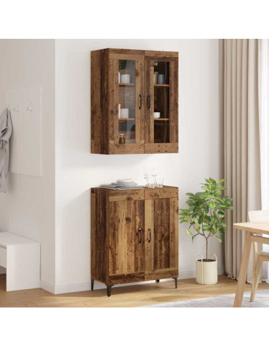 Credenza Legno vecchio 69,5 x 34 x 180 cm Legno multistrato