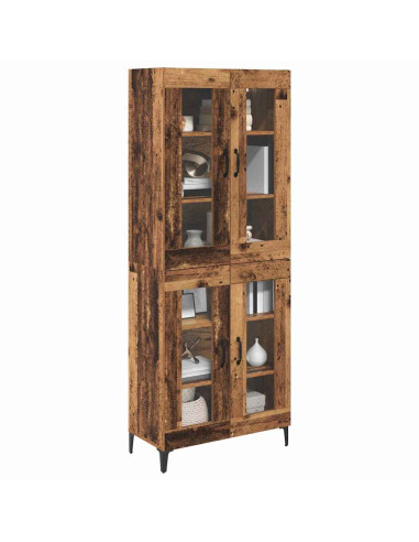 Credenza Legno vecchio 69,5 x 34 x 180 cm Legno multistrato