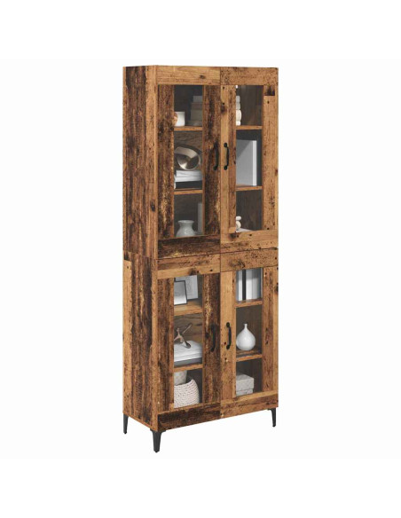 Credenza Legno vecchio 69,5 x 34 x 180 cm Legno multistrato