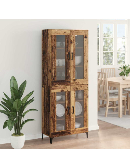 Credenza Legno vecchio 69,5 x 34 x 180 cm Legno multistrato