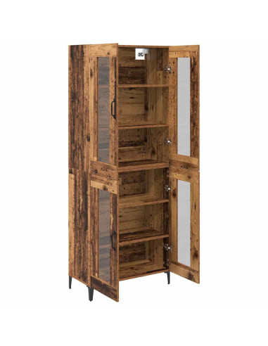 Credenza Legno vecchio 69,5 x 34 x 180 cm Legno multistrato