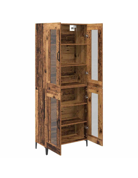 Credenza Legno vecchio 69,5 x 34 x 180 cm Legno multistrato
