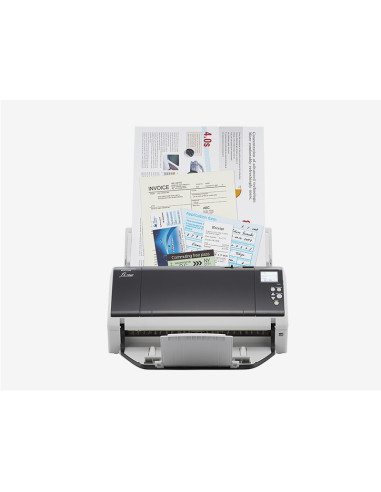 Ricoh fi-7460 ADF + scanner ad alimentazione manuale 600 x 600 DPI A3 Grigio, Bianco
