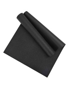 Tappetino di Protezione Sportiva Nero 120 x 60 x 0,6 cm PVC 2