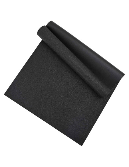 Tappetino di Protezione Sportiva Nero 150 x 75 x 0,6 cm PVC
