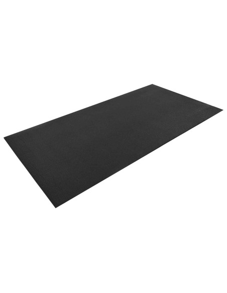Tappetino di Protezione Sportiva Nero 150 x 75 x 0,6 cm PVC