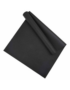 Tappetino di Protezione Sportiva Nero 200 x 90 x 0,6 cm PVC 2
