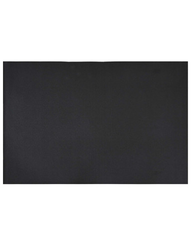 Tappetino di Protezione Sportiva Nero 183 x 122 x 0,6 cm PVC