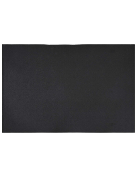 Tappetino di Protezione Sportiva Nero 183 x 122 x 0,6 cm PVC