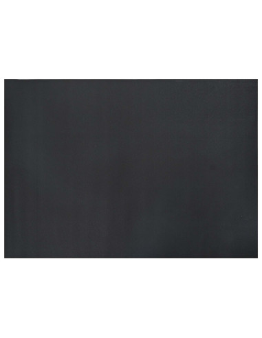 Tappetino di Protezione Sportiva Nero 213 x 152 x 0,6 cm PVC