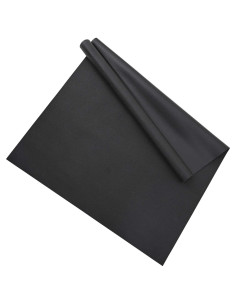Tappetino di Protezione Sportiva Nero 243 x 152 x 0,6 cm PVC 2