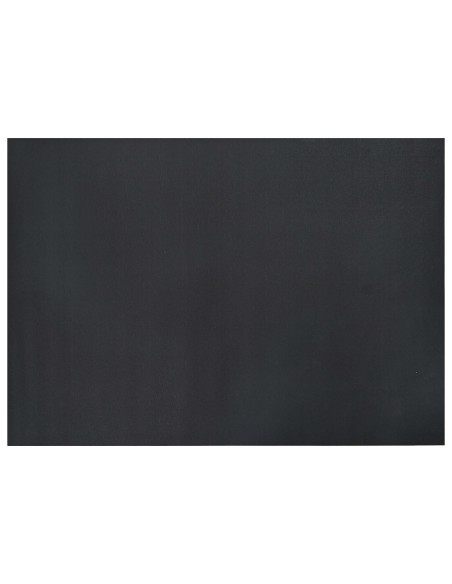 Tappetino di Protezione Sportiva Nero 243 x 152 x 0,6 cm PVC