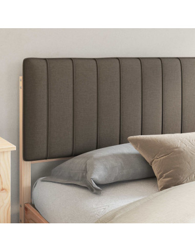 Letto con Testiera Rivestita Talpa 200 x 200 cm Pino massello