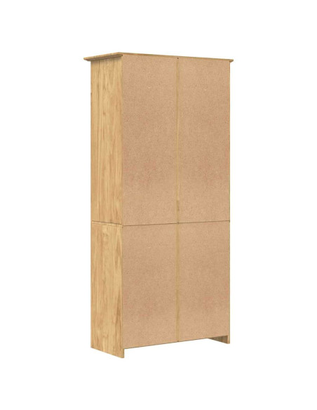 Libreria BODO Marrone miele 82 x 40 x 173 cm Legno multistrato